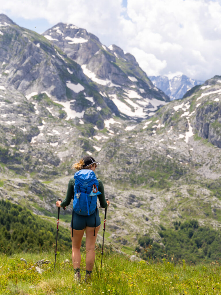Prosllopit Pass hike