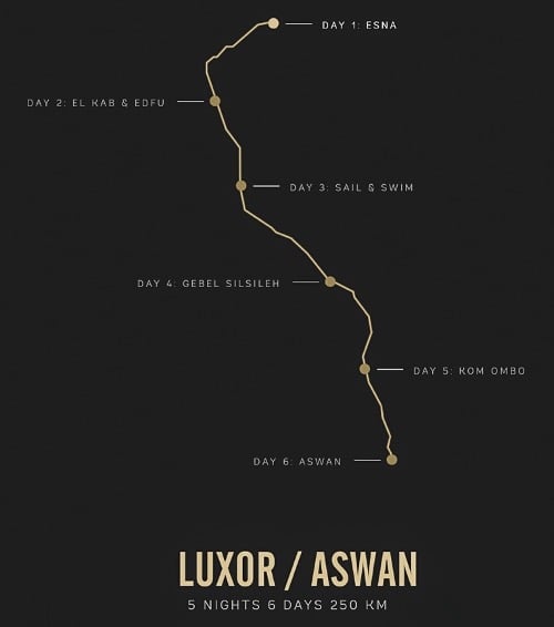 Nour El Nil itinerary