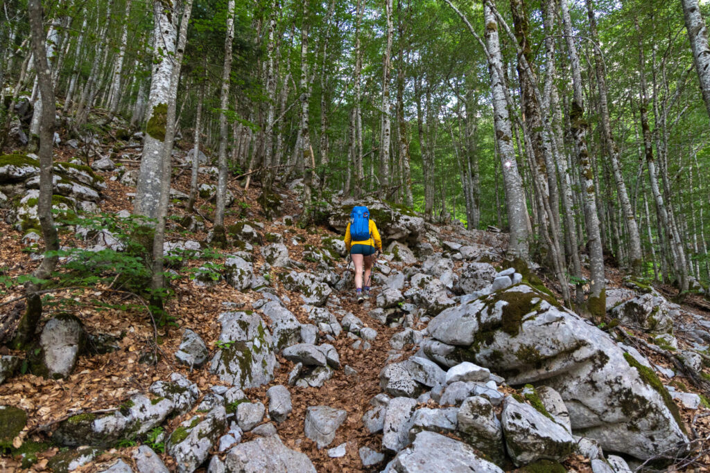 Hiking to Buni Jezercës