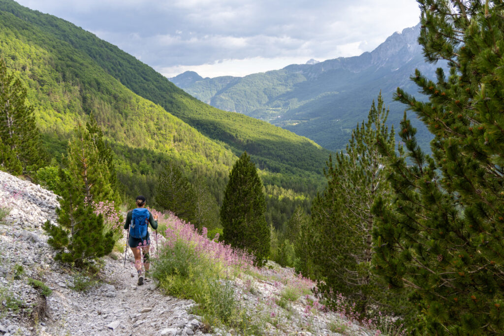 Hiking to Theth