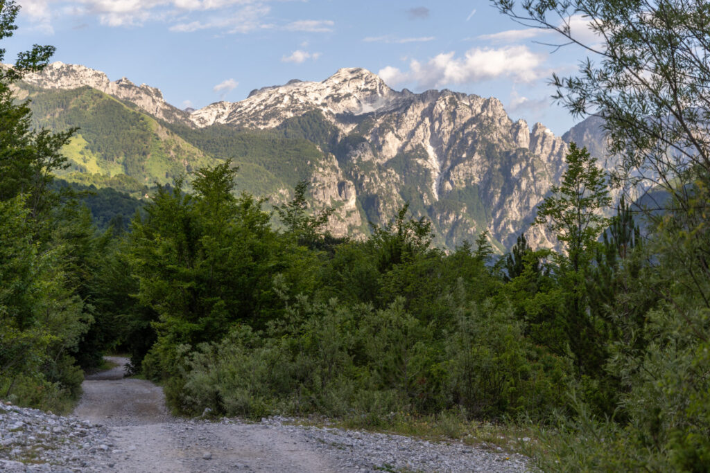Hiking to Theth