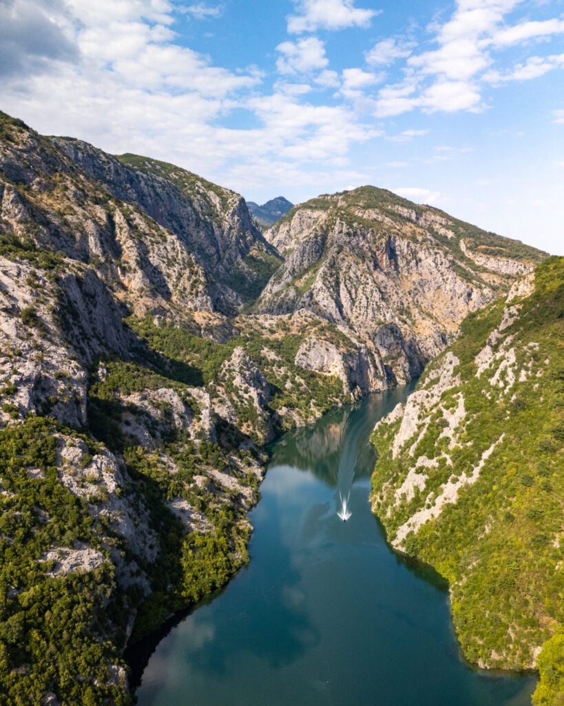 Lake Koman ferry
