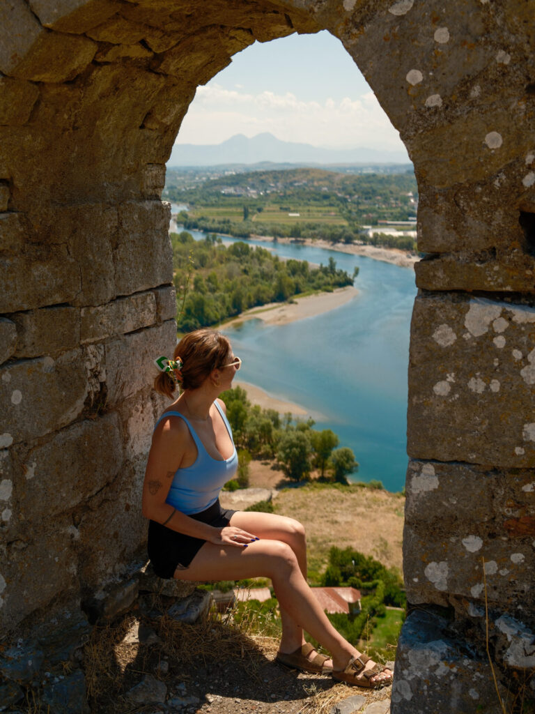 Rozafa Castle overlooking Shkodër