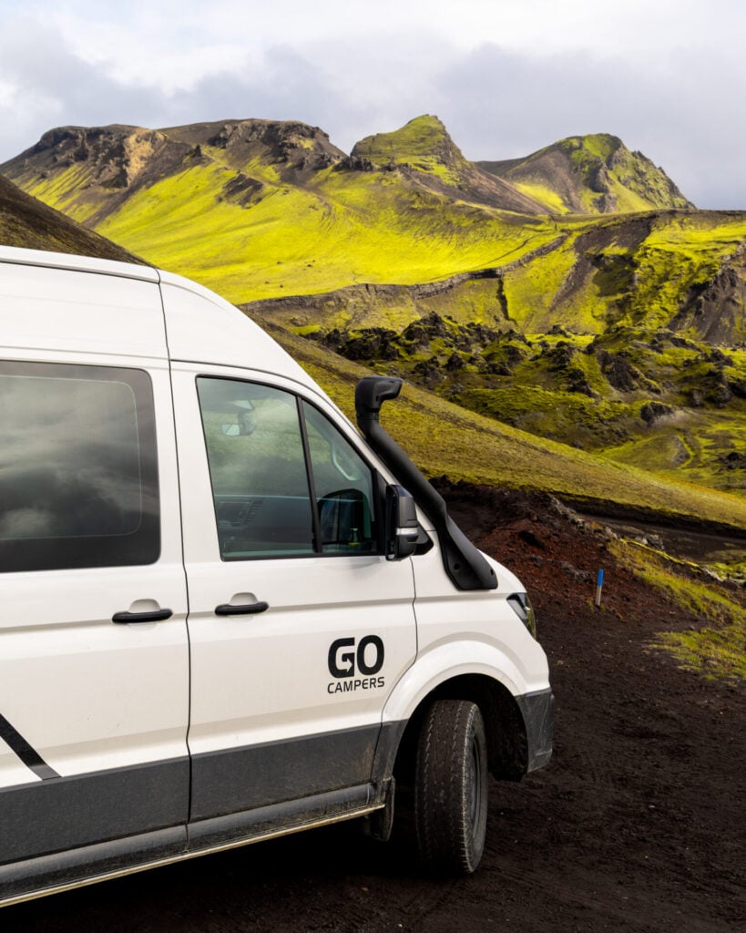 The dramatic road to Landmannalaugar