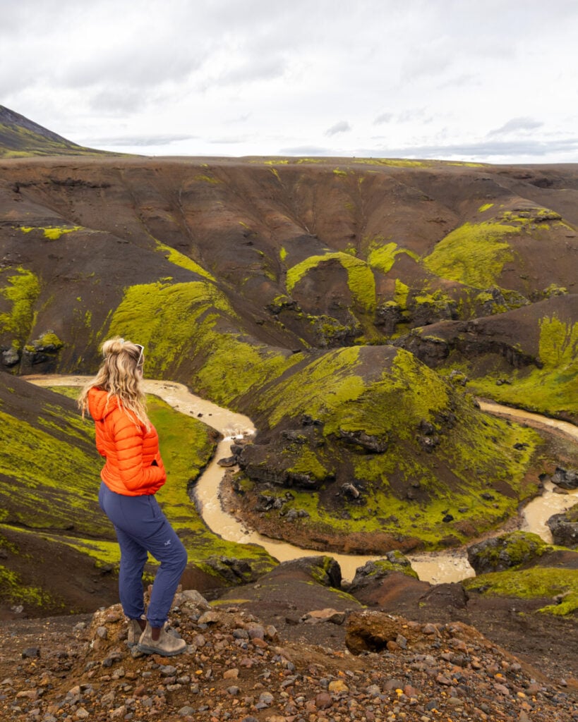 Horseshoe Bend in Kerlingarfjöll
