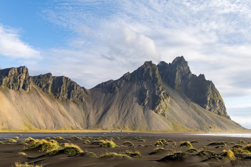 Vestrahorn seen from Stokksnes Beach