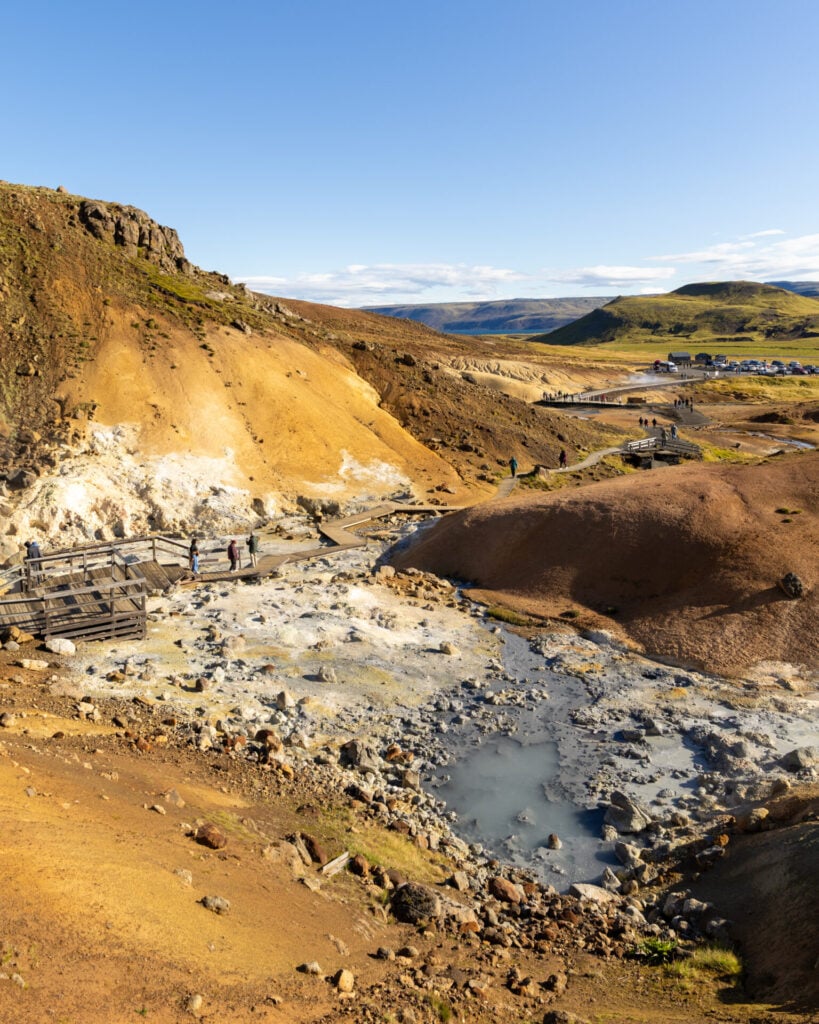 Seltún Geothermal Area on the Reykjanes Peninsula