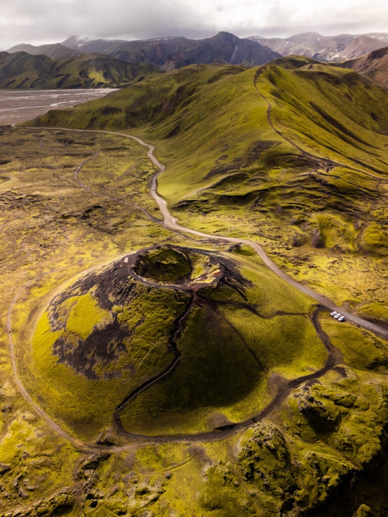 Stútur Crater in Landmannalaugar