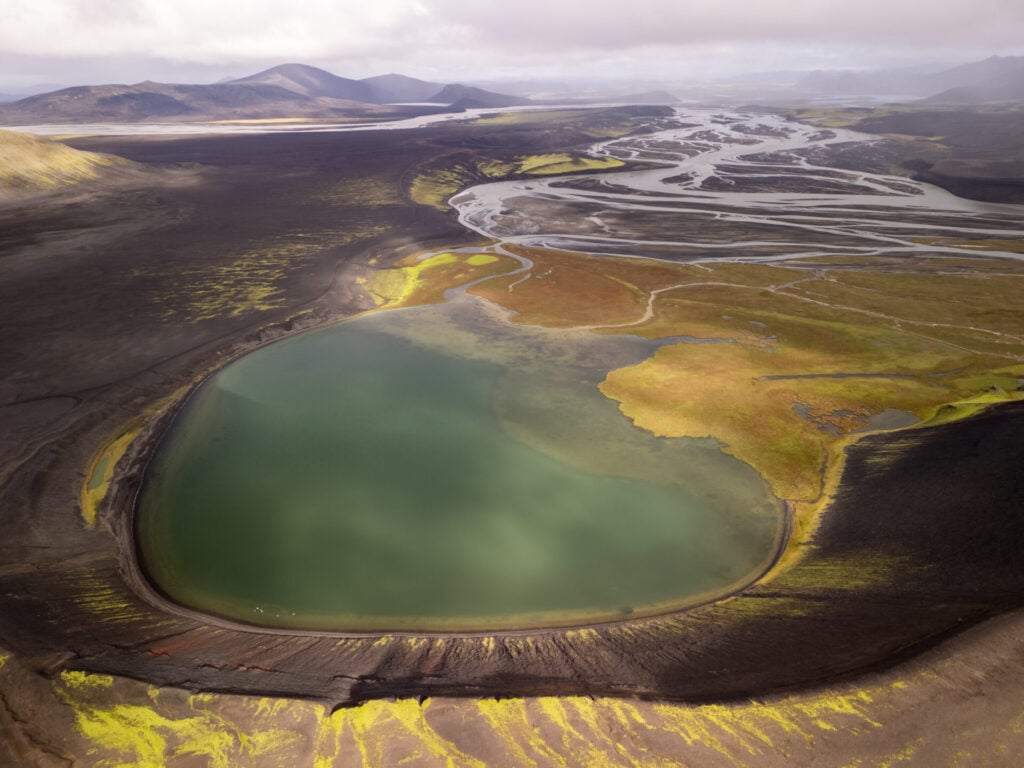 Ljótipollur Crater Lake