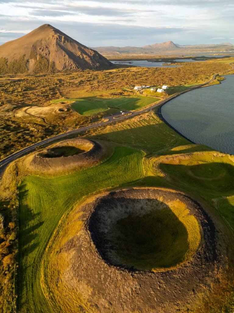 Lake Mývatn Craters