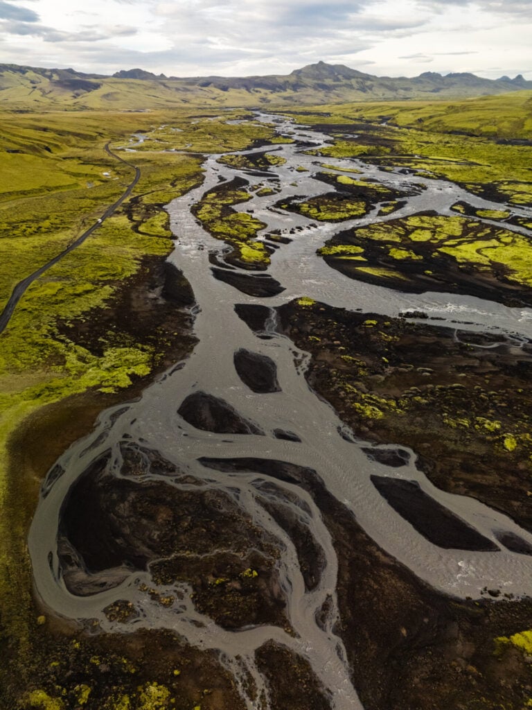 Driving F208 to Ófærufoss