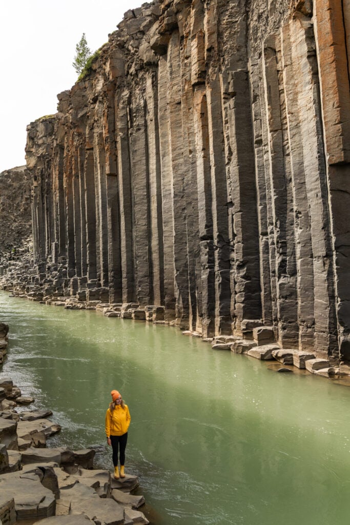 classic Stuðlagil Canyon photo