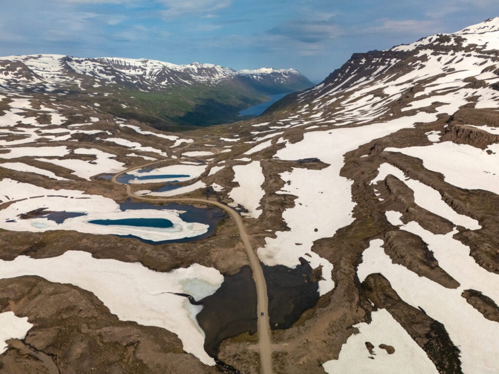 Unbelievably scenic drive into Mjóifjörður