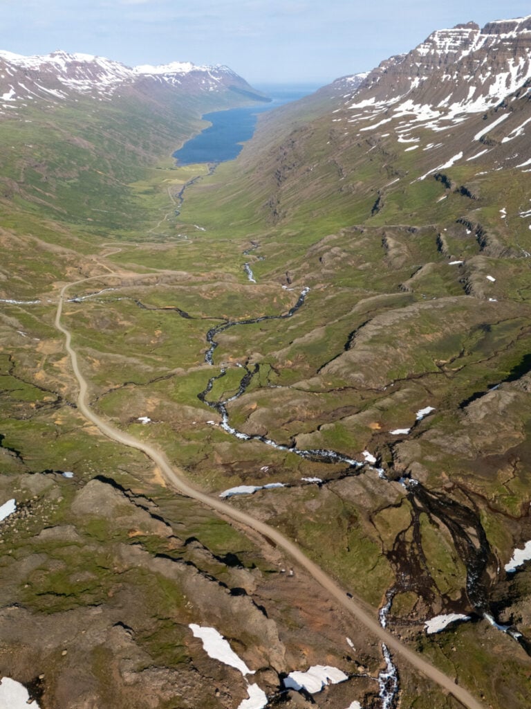 Mjóafjarðarvegur scenic drive (Road 953)