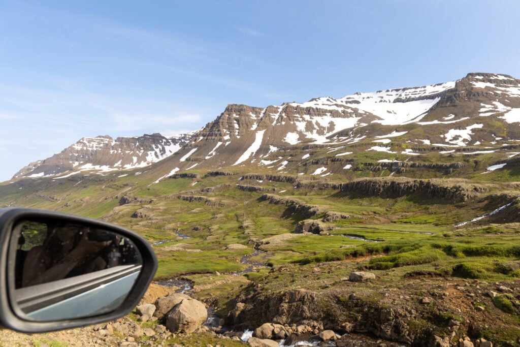 Scenic drive into Mjóifjörður