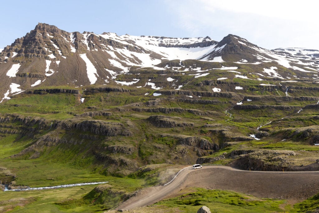 Mjóafjarðarvegur scenic drive