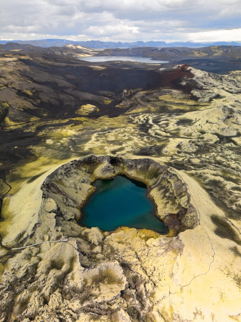 Tjarnargígur Crater