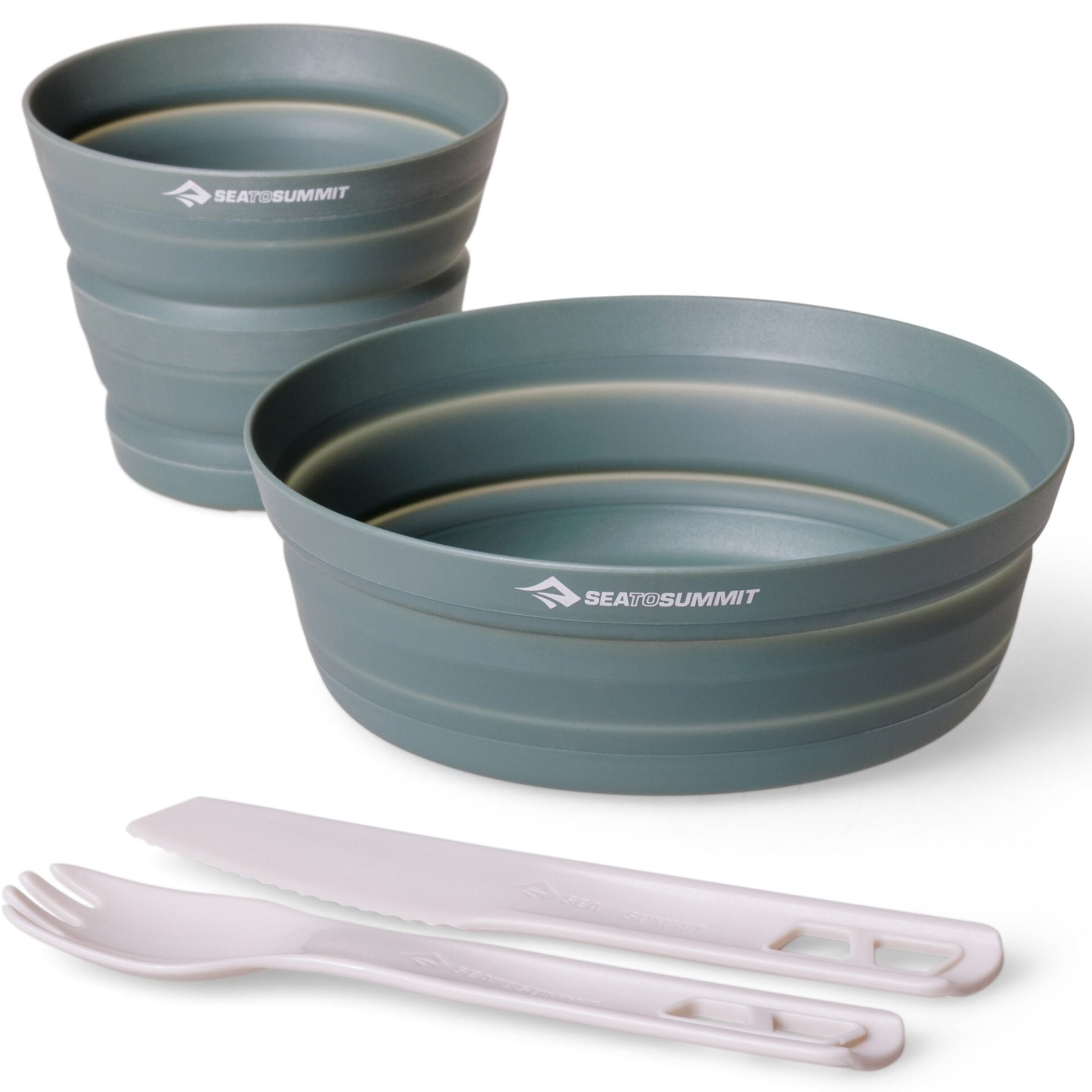 Sea to Summit XLite collapsible bowl, cup, and cutlery set