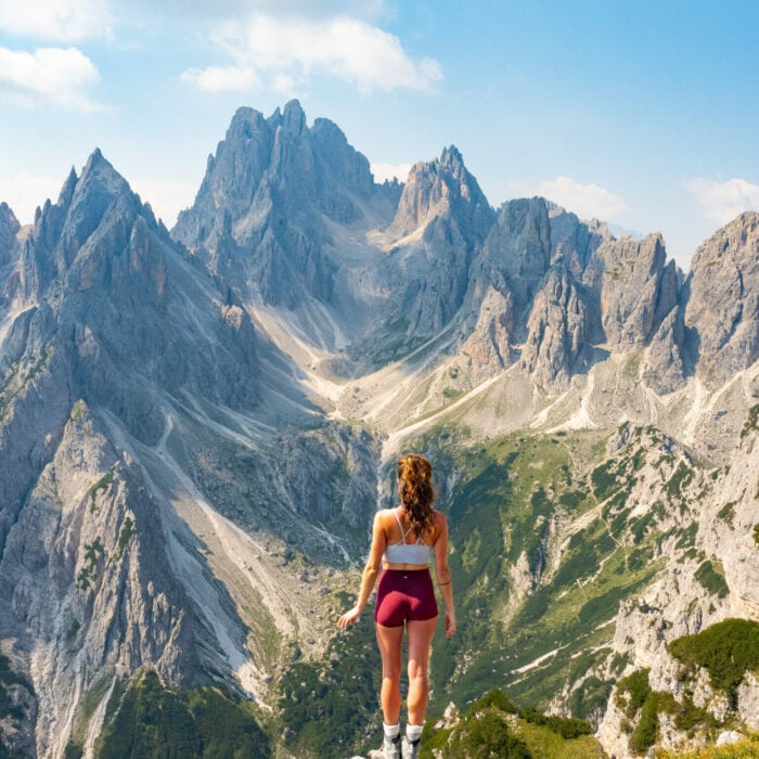 Hiking Alta Via 4 in the Italian Dolomites